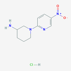 1-(5-Nitropyridin-2-yl)-3-piperidinamine hydrochloride