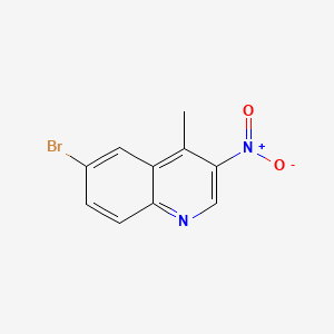 6-Bromo-4-methyl-3-nitroquinoline