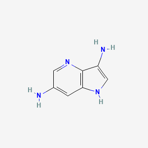 1H-pyrrolo[3,2-b]pyridine-3,6-diamine
