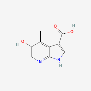 5-hydroxy-4-methyl-1H-pyrrolo[2,3-b]pyridine-3-carboxylic acid