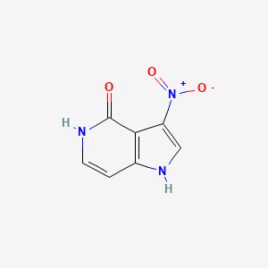 3-Nitro-1H-pyrrolo[3,2-c]pyridin-4-ol