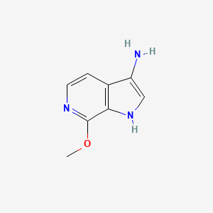 7-methoxy-1H-pyrrolo[2,3-c]pyridin-3-amine