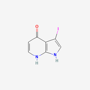 3-Iodo-1H-pyrrolo[2,3-b]pyridin-4-ol