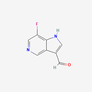 7-Fluoro-1H-pyrrolo[3,2-c]pyridine-3-carbaldehyde