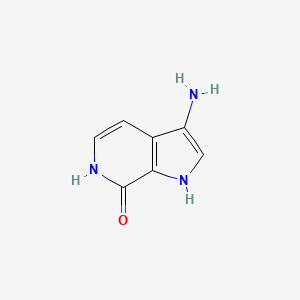 3-Amino-1H-pyrrolo[2,3-c]pyridin-7-ol