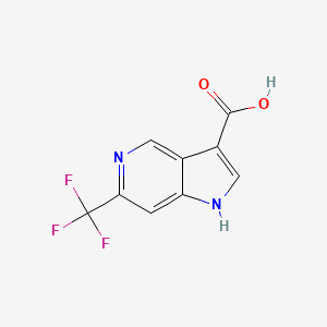 6-(trifluoromethyl)-1H-pyrrolo[3,2-c]pyridine-3-carboxylic acid
