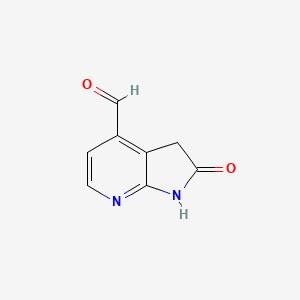 2-Oxo-2,3-dihydro-1H-pyrrolo[2,3-B]pyridine-4-carbaldehyde