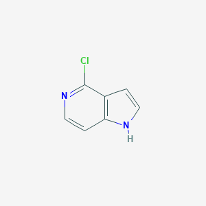 molecular formula C7H5ClN2 B032192 4-chloro-1H-pyrrolo[3,2-c]pyridine CAS No. 60290-21-3