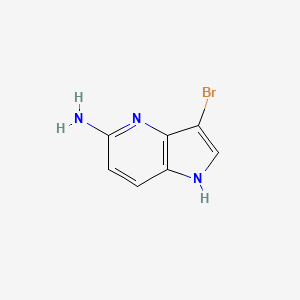 3-bromo-1H-pyrrolo[3,2-b]pyridin-5-amine
