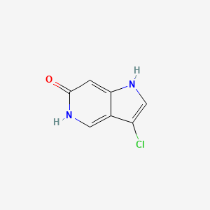 3-Chloro-1H-pyrrolo[3,2-c]pyridin-6-ol