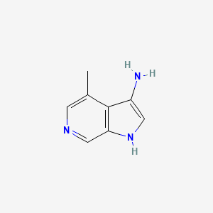 4-methyl-1H-pyrrolo[2,3-c]pyridin-3-amine