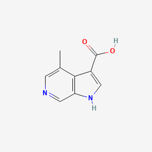 4-methyl-1H-pyrrolo[2,3-c]pyridine-3-carboxylic acid