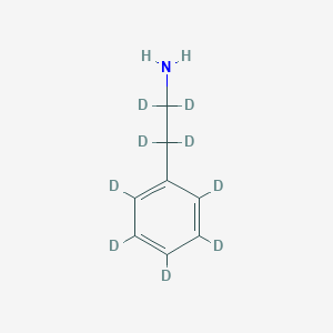 molecular formula C8H11N B032198 2-Phenylethyl-D9-amine CAS No. 342611-05-6