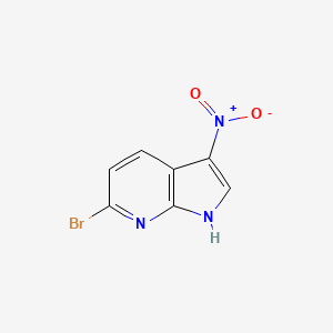 6-bromo-3-nitro-1H-pyrrolo[2,3-b]pyridine