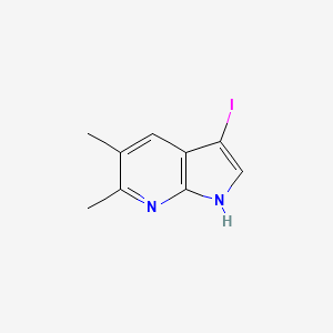 5,6-Dimethyl-3-iodo-7-azaindole