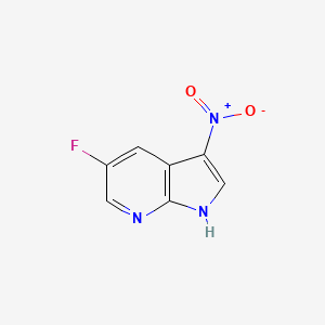5-fluoro-3-nitro-1H-pyrrolo[2,3-b]pyridine
