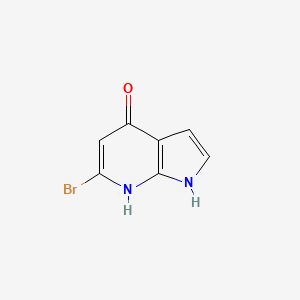 6-Bromo-1H-pyrrolo[2,3-b]pyridin-4-ol
