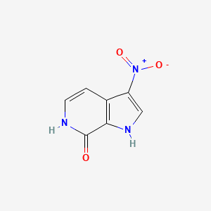 3-Nitro-1H-pyrrolo[2,3-c]pyridin-7-ol