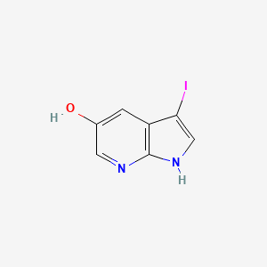 5-Hydroxy-3-iodo-7-azaindole