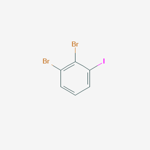 molecular formula C6H3Br2I B3220177 1,2-Dibromo-3-iodobenzene CAS No. 1191934-06-1