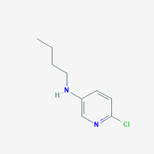 molecular formula C9H13ClN2 B3221717 N-butyl-6-chloropyridin-3-amine CAS No. 120739-99-3