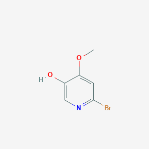 molecular formula C6H6BrNO2 B3222163 6-Bromo-4-methoxypyridin-3-ol CAS No. 1211536-66-1