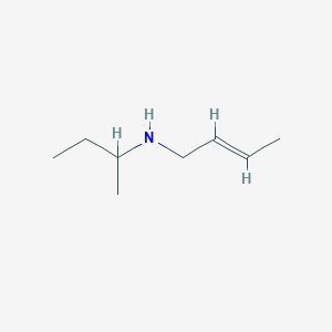 molecular formula C8H17N B3222237 (E)-N-(sec-Butyl)but-2-en-1-amine CAS No. 1212007-08-3