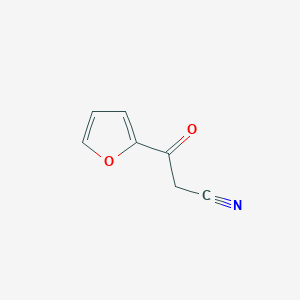 molecular formula C7H5NO2 B032225 2-Furoylacetonitrile CAS No. 31909-58-7