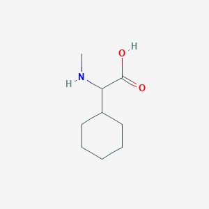 2-Cyclohexyl-2-(methylamino)acetic acid