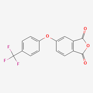 5-(4-(Trifluoromethyl)phenoxy)isobenzofuran-1,3-dione