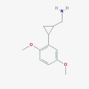 Cyclopropanemethanamine, 2-(2,5-dimethoxyphenyl)-