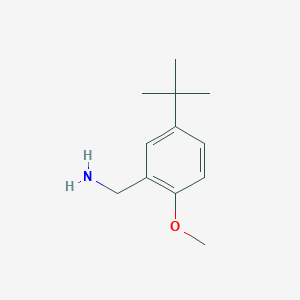 (5-(Tert-butyl)-2-methoxyphenyl)methanamine