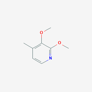 molecular formula C8H11NO2 B3224226 2,3-Dimethoxy-4-methylpyridine CAS No. 1227602-44-9