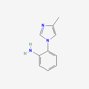 2-(4-Methylimidazol-1-yl)aniline
