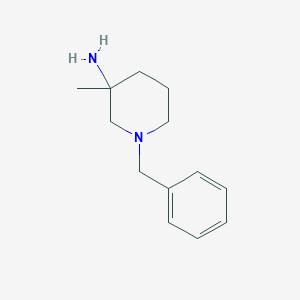 1-Benzyl-3-methylpiperidin-3-amine