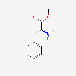 molecular formula C11H15NO2 B3225110 methyl (2S)-2-amino-3-(4-methylphenyl)propanoate CAS No. 124575-72-0