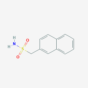 molecular formula C11H11NO2S B3225293 Naphthalen-2-ylmethanesulfonamide CAS No. 1247221-16-4