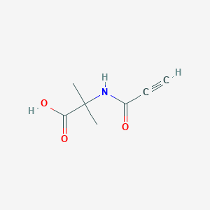 B3225773 2-Methyl-2-(prop-2-ynoylamino)propanoic acid CAS No. 1251146-21-0