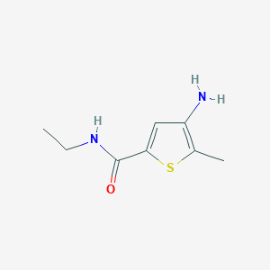 4-amino-N-ethyl-5-methylthiophene-2-carboxamide