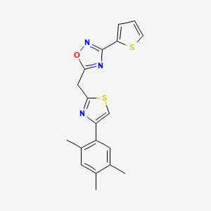 N~3~-(cyclohexylmethyl)-N~1~-(4-{[(propylamino)carbonyl]amino}phenyl)piperidine-1,3-dicarboxamide