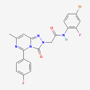 1-(4-fluorobenzyl)-5-{[4-(3-methoxyphenyl)piperazin-1-yl]carbonyl}-1H-1,2,3-benzotriazole