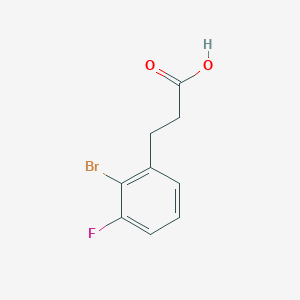 3-(2-Bromo-3-fluorophenyl)propanoic acid