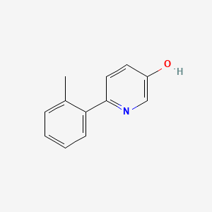 6-(2-Methylphenyl)pyridin-3-ol
