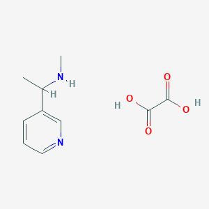 N-methyl-1-(3-pyridinyl)ethanamine oxalate