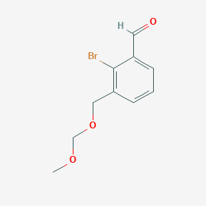 2-Bromo-3-(methoxymethoxymethyl)benzaldehyde