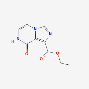 Ethyl 8-Hydroxyimidazo[1,5-a]pyrazine-1-carboxylate