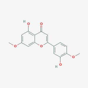 molecular formula C17H14O6 B032274 Pilloin CAS No. 32174-62-2