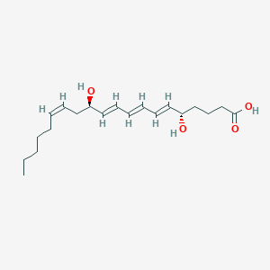 molecular formula C20H32O4 B032280 6-trans-leukotriene B4 CAS No. 71652-82-9