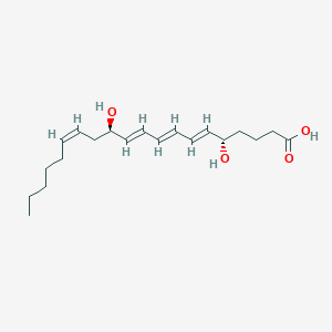 molecular formula C20H32O4 B032280 6-trans-Leukotriene B4 CAS No. 71652-82-9