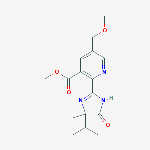 molecular formula C16H21N3O4 B032283 Imazamox Methyl Ester CAS No. 114526-46-4